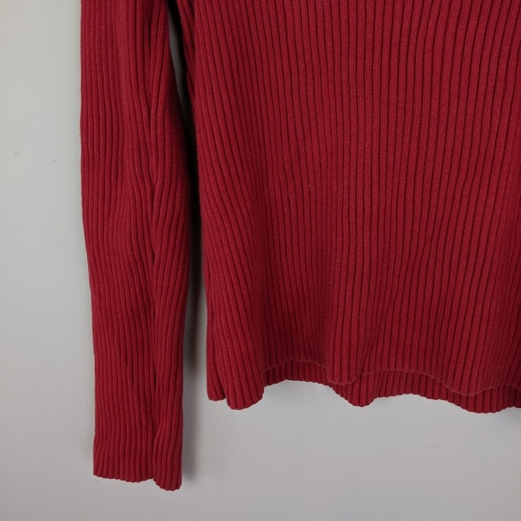 Tommy Hilfiger | Red Knit Flag Sweater - E86 - Picture 5 of 5